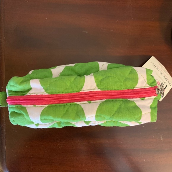 NWT Monogrammed Cosmetics Case - Picture 2 of 3